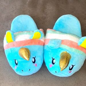 Unicorn slippers